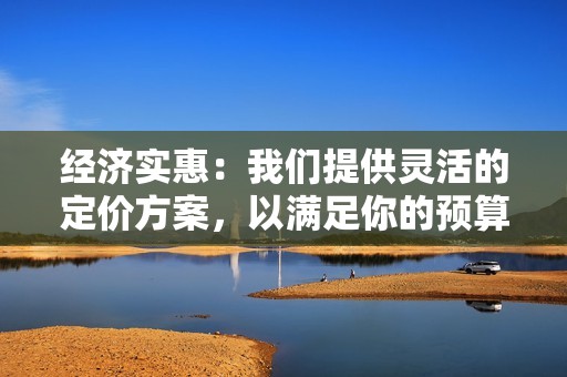 经济实惠：我们提供灵活的定价方案，以满足你的预算。