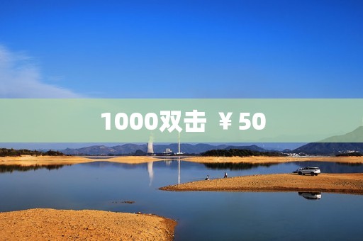 1000双击 ￥50