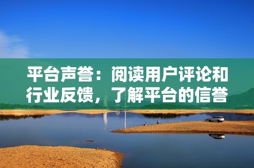 平台声誉：阅读用户评论和行业反馈，了解平台的信誉和可靠性。