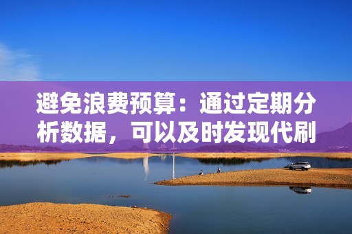 避免浪费预算：通过定期分析数据，可以及时发现代刷中存在的问题，例如代刷效果不佳、代刷成本过高等，从而避免浪费刷单预算。