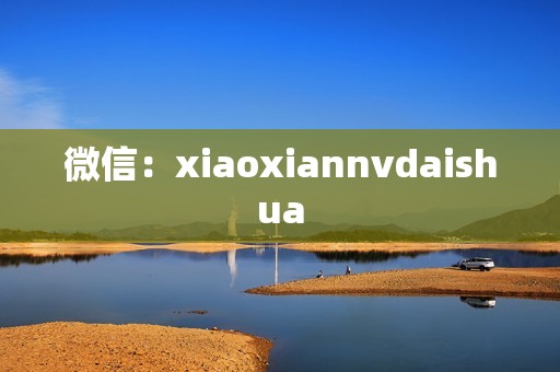 微信：xiaoxiannvdaishua