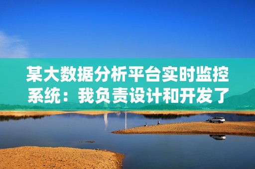 某大数据分析平台实时监控系统：我负责设计和开发了实时监控系统，对大数据分析平台的运行状态进行实时监控和报警。该系统及时发现和处理故障，保证了平台的稳定性和可用性。