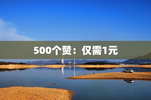 500个赞：仅需1元