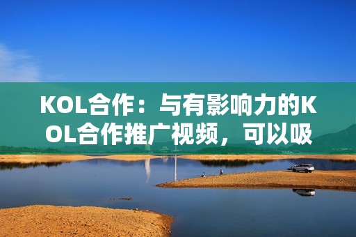 KOL合作：与有影响力的KOL合作推广视频，可以吸引其粉丝的关注