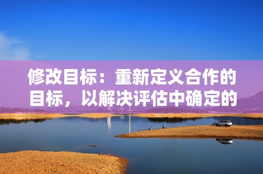 修改目标：重新定义合作的目标，以解决评估中确定的差距或新的机会。