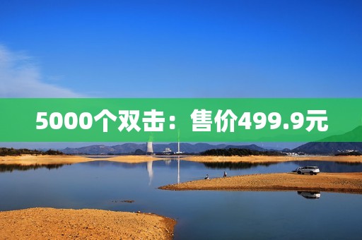 5000个双击：售价499.9元