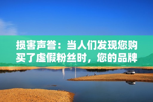 损害声誉：当人们发现您购买了虚假粉丝时，您的品牌可能会受到损害。这可能会导致潜在客户流失和收入下降。