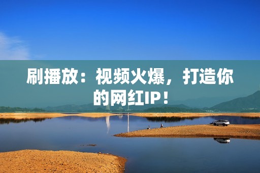 刷播放：视频火爆，打造你的网红IP！