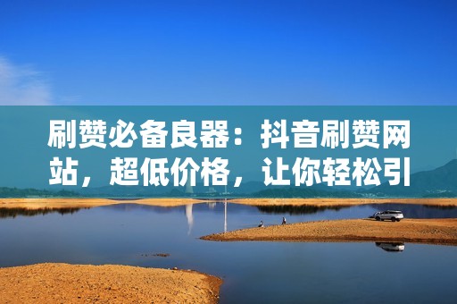 刷赞必备良器：抖音刷赞网站，超低价格，让你轻松引流！