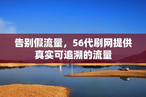 告别假流量，56代刷网提供真实可追溯的流量