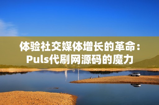 体验社交媒体增长的革命：Puls代刷网源码的魔力