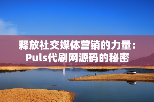 释放社交媒体营销的力量：Puls代刷网源码的秘密