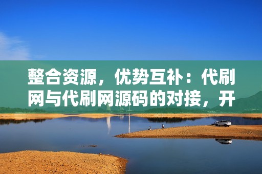 整合资源，优势互补：代刷网与代刷网源码的对接，开创业务合作新局面