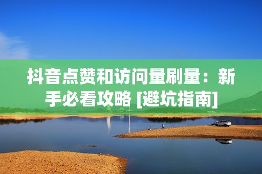 抖音点赞和访问量刷量：新手必看攻略 [避坑指南]