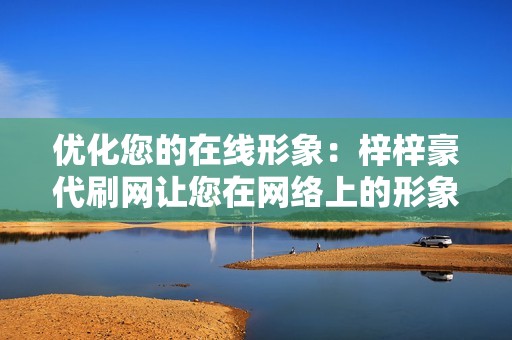 优化您的在线形象：梓梓豪代刷网让您在网络上的形象熠熠生辉！