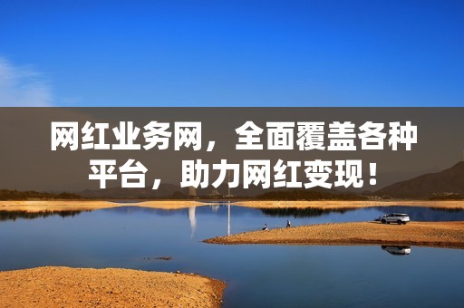 网红业务网，全面覆盖各种平台，助力网红变现！