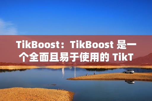 TikBoost：TikBoost 是一个全面且易于使用的 TikTok 点赞机器人，提供了一系列功能，包括自动点赞、评论和分享。