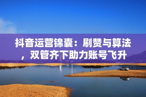 抖音运营锦囊：刷赞与算法，双管齐下助力账号飞升