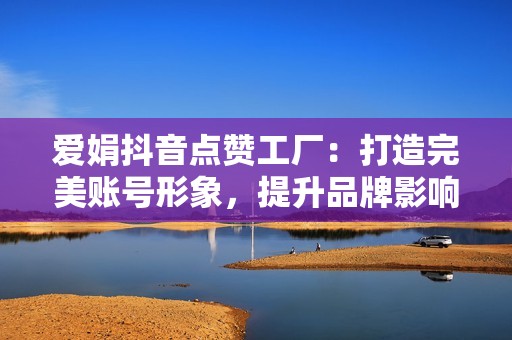 爱娟抖音点赞工厂：打造完美账号形象，提升品牌影响力