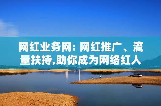 网红业务网: 网红推广、流量扶持,助你成为网络红人