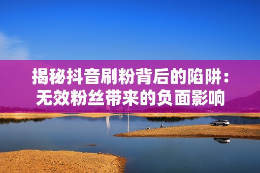 揭秘抖音刷粉背后的陷阱：无效粉丝带来的负面影响