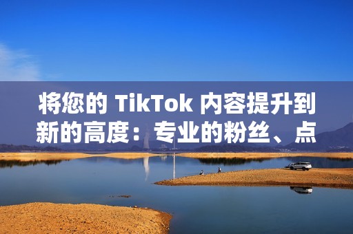 将您的 TikTok 内容提升到新的高度：专业的粉丝、点赞和评论服务