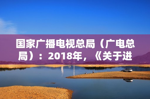 国家广播电视总局（广电总局）：2018年，《关于进一步加强网络视听节目管理的通知》要求网络视听平台严禁流量造假行为，并采取相应措施进行监督。