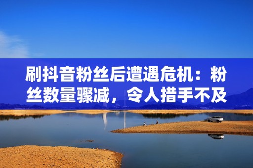 刷抖音粉丝后遭遇危机：粉丝数量骤减，令人措手不及