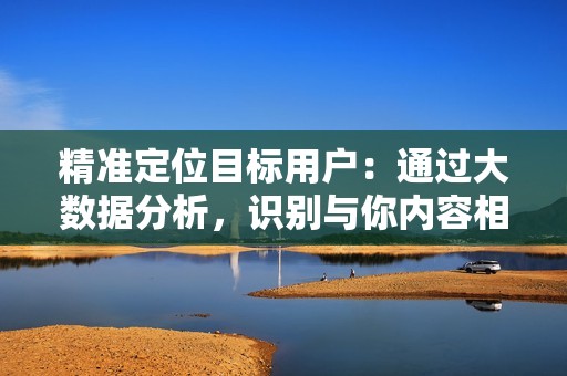 精准定位目标用户：通过大数据分析，识别与你内容相关的潜在粉丝，精准定位目标受众，实现精准引流。