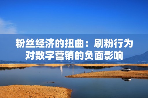 粉丝经济的扭曲：刷粉行为对数字营销的负面影响