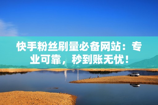 快手粉丝刷量必备网站：专业可靠，秒到账无忧！