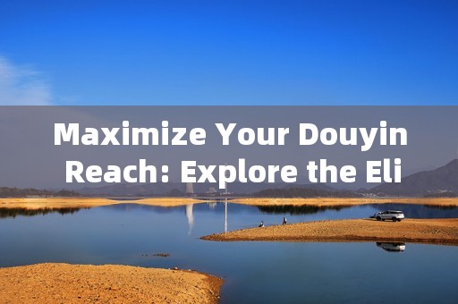 Maximize Your Douyin Reach: Explore the Elite Platforms for Exploding Your Follower Count