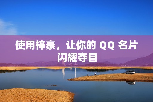 使用梓豪，让你的 QQ 名片闪耀夺目