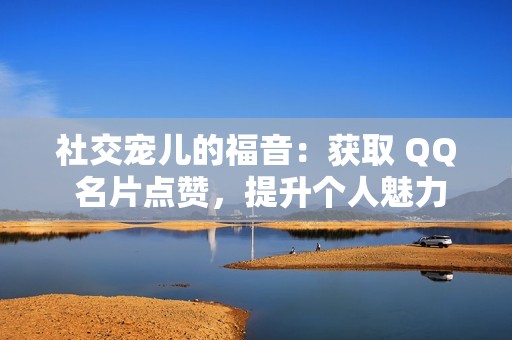 社交宠儿的福音：获取 QQ 名片点赞，提升个人魅力