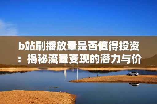 b站刷播放量是否值得投资：揭秘流量变现的潜力与价值