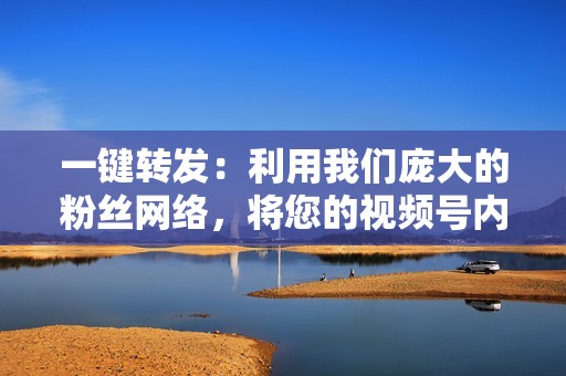 一键转发：利用我们庞大的粉丝网络，将您的视频号内容转发至其他热门视频号，实现内容的二次传播，扩大视频号的影响范围。