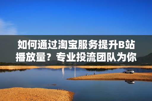 如何通过淘宝服务提升B站播放量？专业投流团队为你揭秘