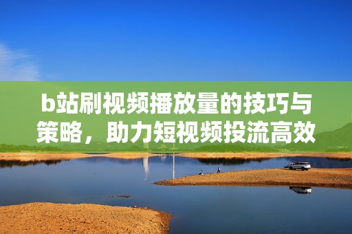 b站刷视频播放量的技巧与策略，助力短视频投流高效增长