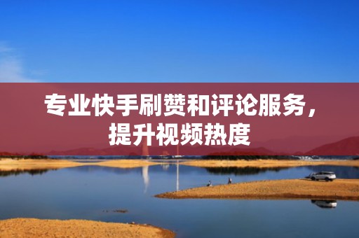 专业快手刷赞和评论服务，提升视频热度