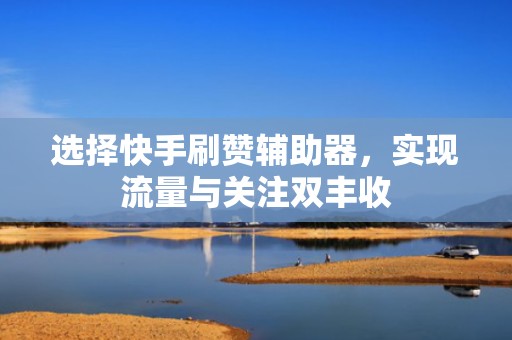 选择快手刷赞辅助器，实现流量与关注双丰收