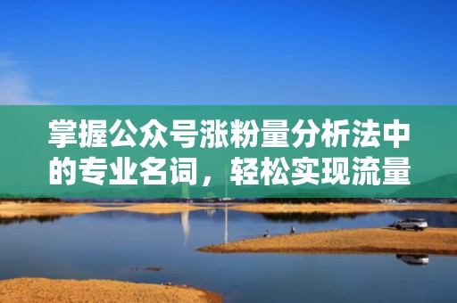掌握公众号涨粉量分析法中的专业名词,轻松实现流量与粉丝双增长 掌握公众号涨粉量分析法中的专业名词,轻松实现流量与粉丝双增长