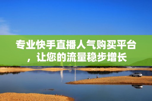 专业快手直播人气购买平台，让您的流量稳步增长