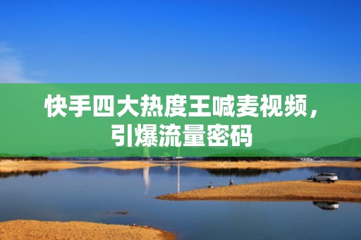 快手四大热度王喊麦视频，引爆流量密码