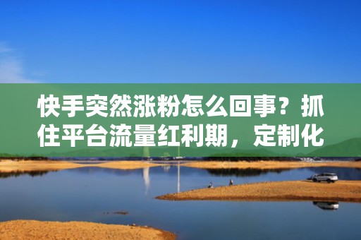 快手突然涨粉怎么回事？抓住平台流量红利期，定制化投流方案让新号快速突破1万粉