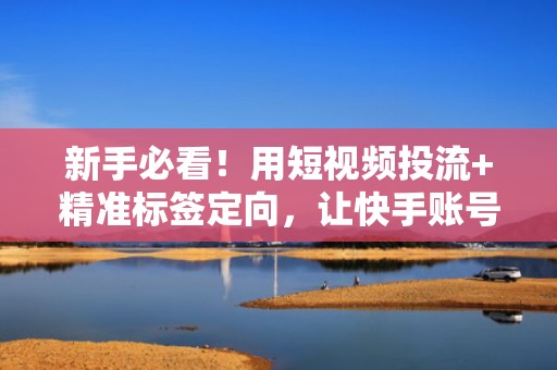 新手必看！用短视频投流+精准标签定向，让快手账号7天实现自然流量翻倍增长