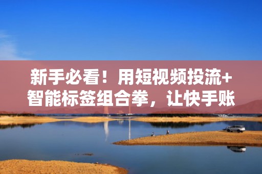 新手必看!用短视频投流+智能标签组合拳,让快手账号流量翻倍涨粉 新手必看!用短视频投流+智能标签组合拳,让快手账号流量翻倍涨粉