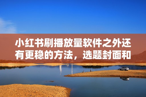 小红书刷播放量软件之外还有更稳的方法，选题封面和发布时间优化更关键