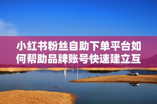 小红书粉丝自助下单平台如何帮助品牌账号快速建立互动基础