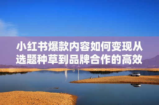 小红书爆款内容如何变现从选题种草到品牌合作的高效转化路径