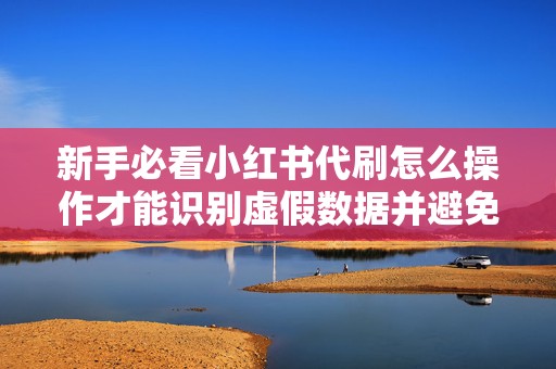 新手必看小红书代刷怎么操作才能识别虚假数据并避免笔记被限流